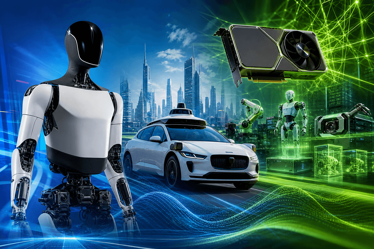 フィジカルAI競争が加速|Tesla・Waymo・NVIDIAの戦略の違いとは