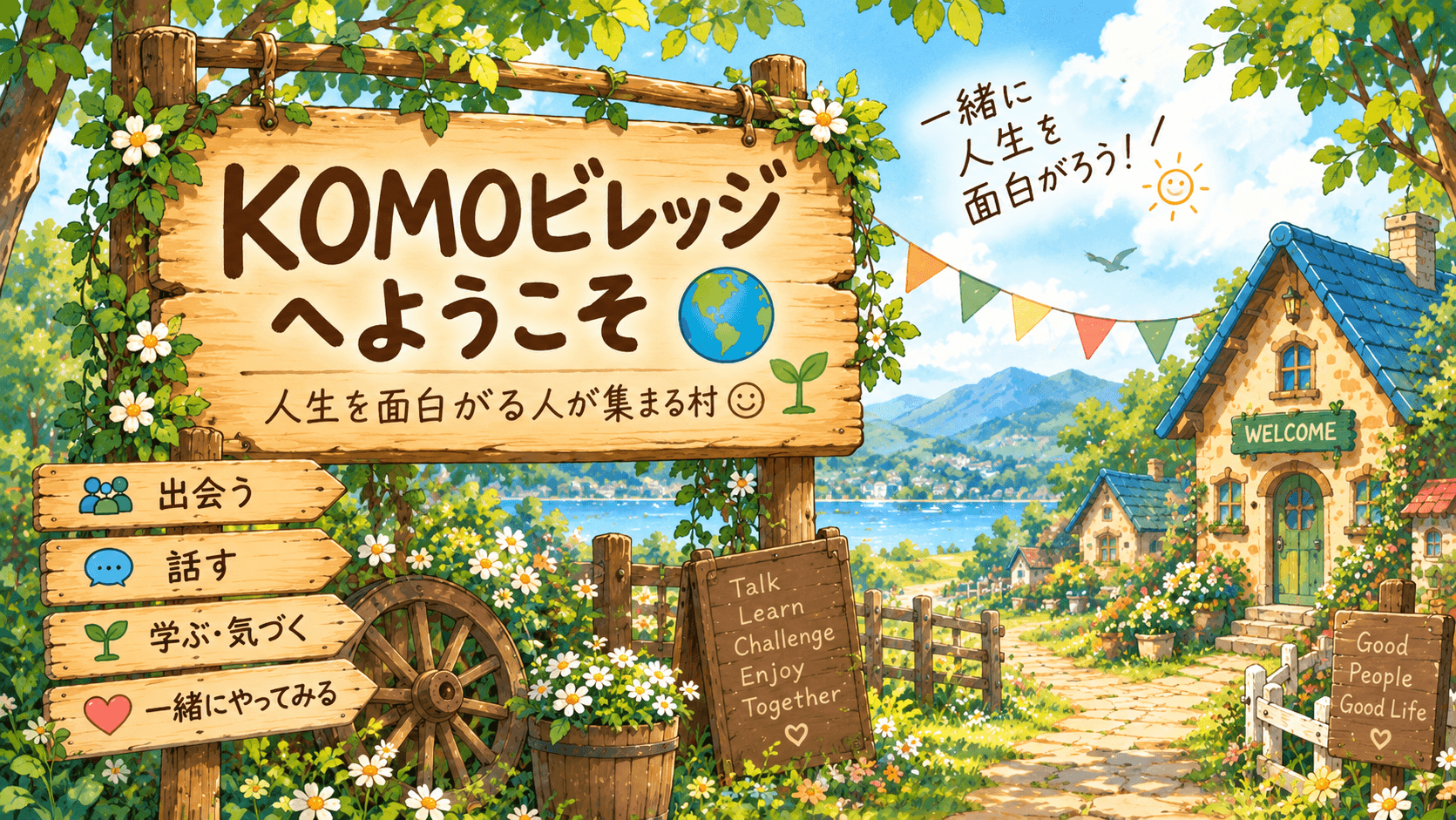 KOMOイズムビレッジへようこそ